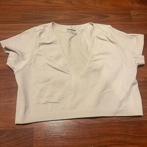 Garage crop top, size large